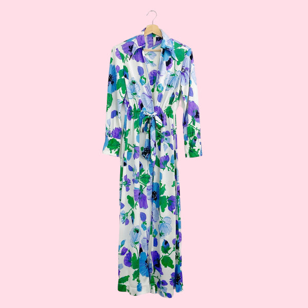 FLORAL OPEN FRONT ROBE (S)