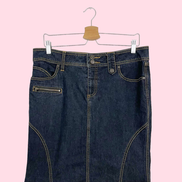 DENIM MERMAID MAXI SKIRT (12)