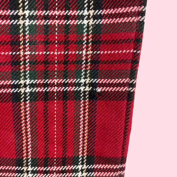 DOGPILE TARTAN PLAID PANTS (M)