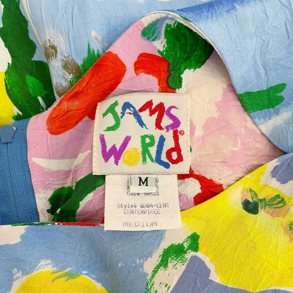 JAMS WORLD FLORAL MINI DRESS (M)