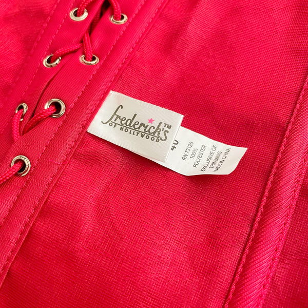 FREDERICK'S RED CORSET (40)