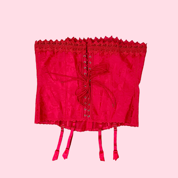 FREDERICK'S RED CORSET (40)