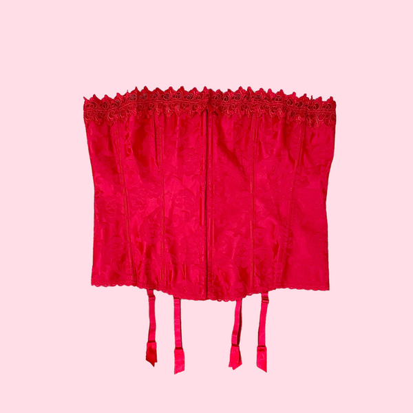 FREDERICK'S RED CORSET (40)