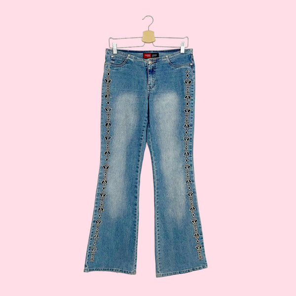 CUT OUT LOW RISE BELLBOTTOMS (6)
