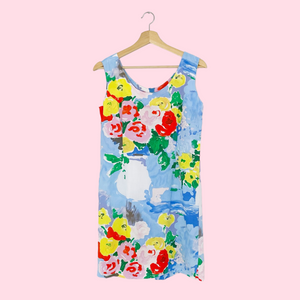 JAMS WORLD FLORAL MINI DRESS (M)